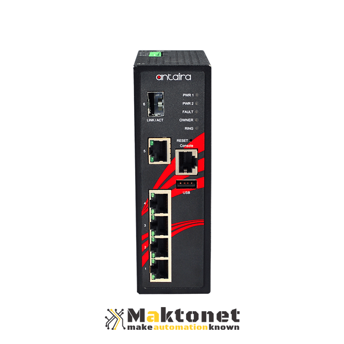 Antaira LMP-0601G-SFP-T