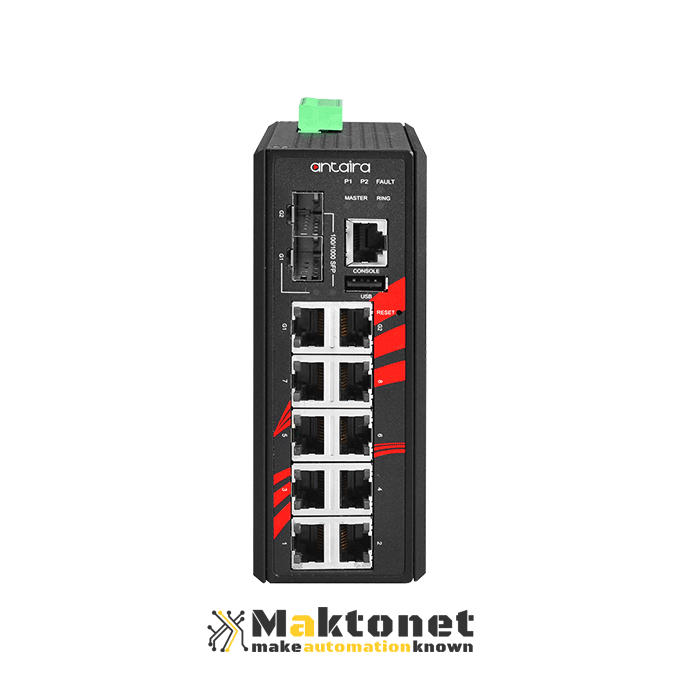 Antaira LMP-1202M-SFP-24-T