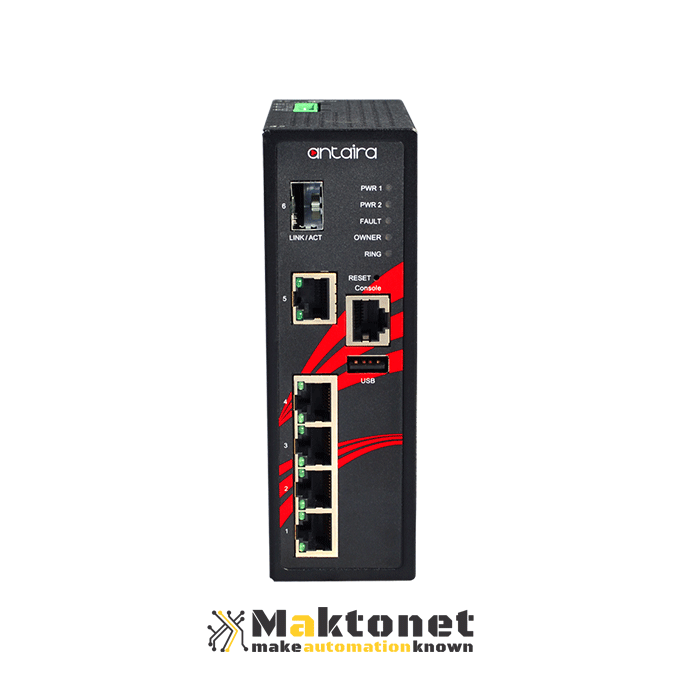 Antaira LMX-0601G-SFP-T