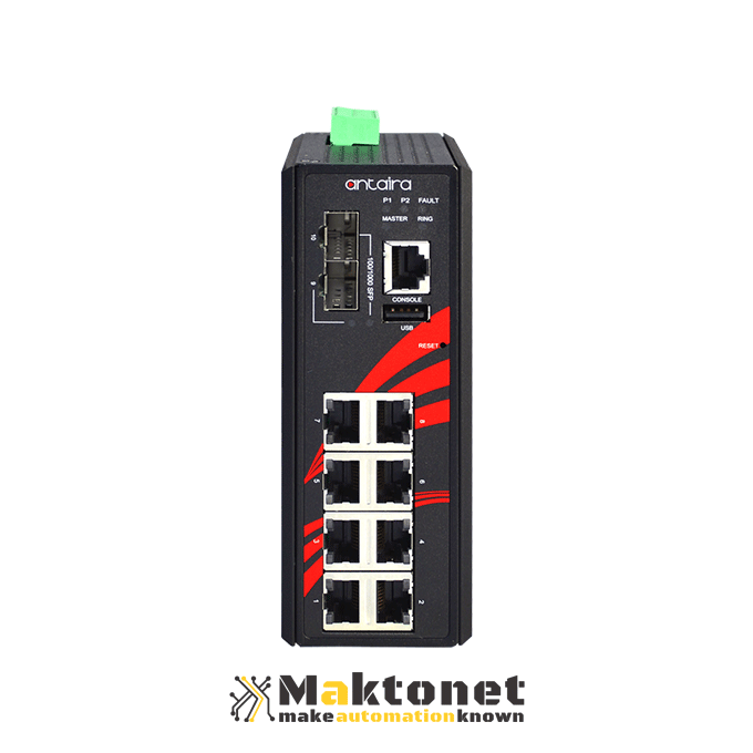 Antaira LMX-1002G-SFP-T